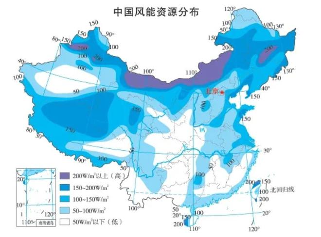 我国风能资源丰富地区的概述