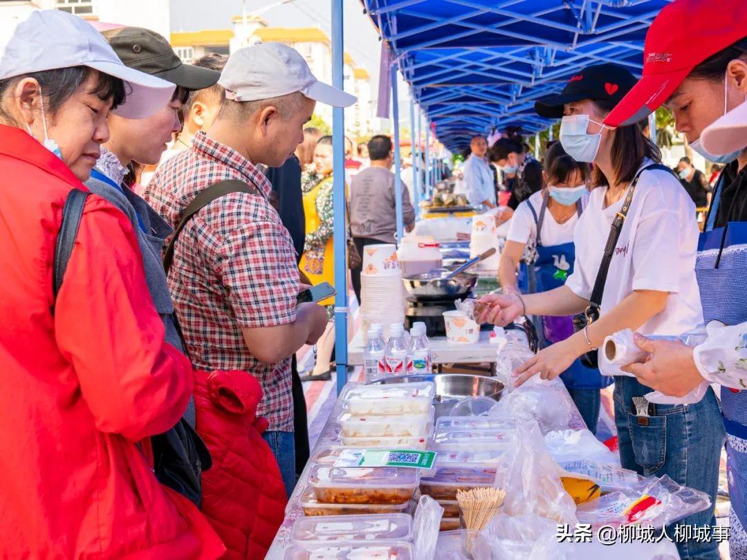 广西柳城华侨农场美食节，游客打卡热门胜地