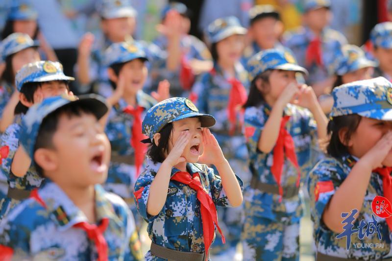 萌娃集结，小小兵大梦想吹响爱国立志号角